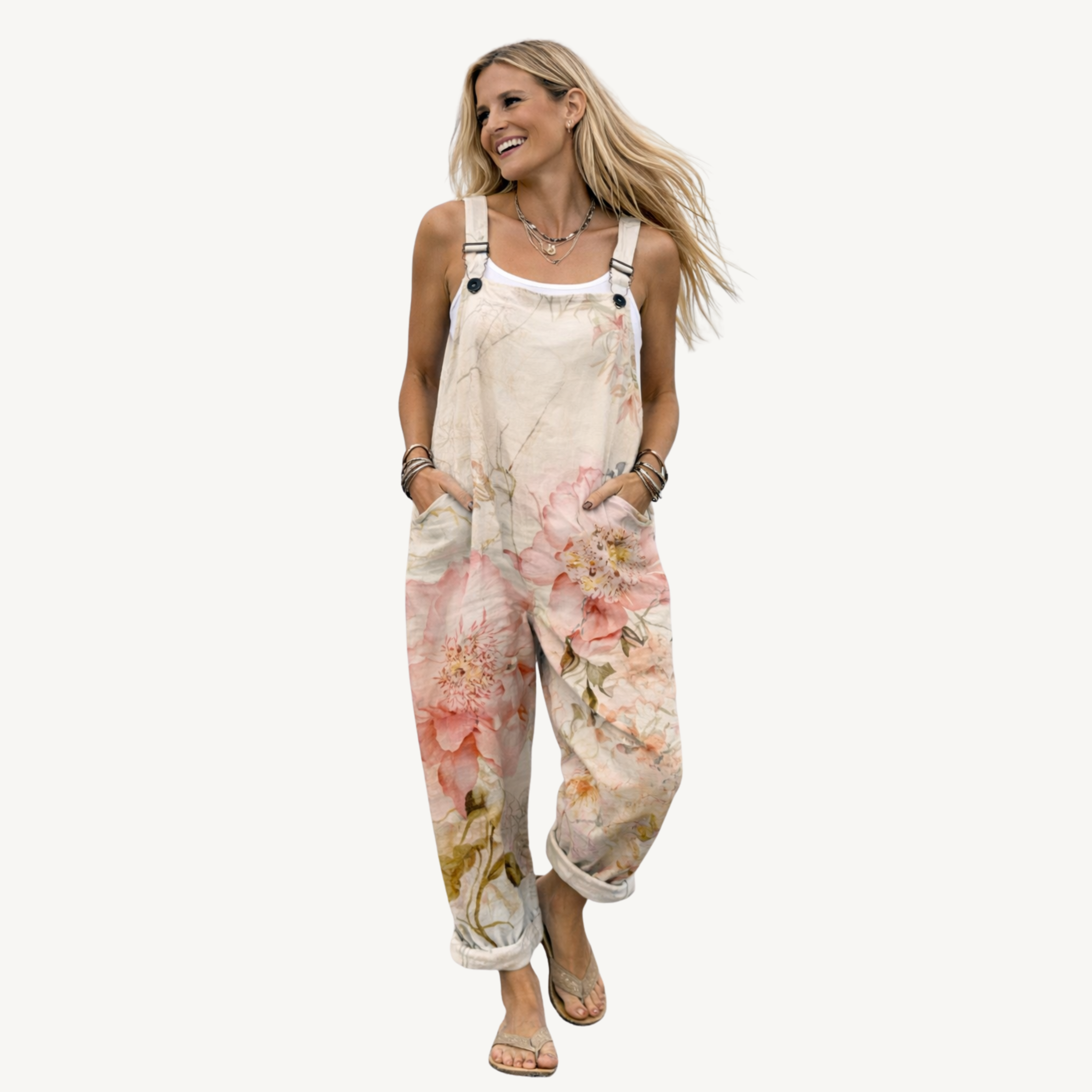 Fleurs Pastel / 4XL