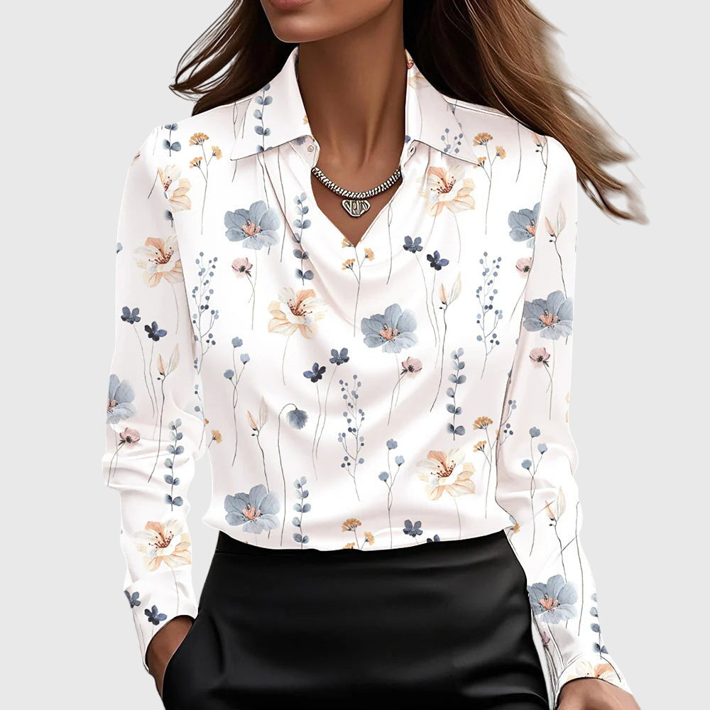 Blanc imprimé / 3XL