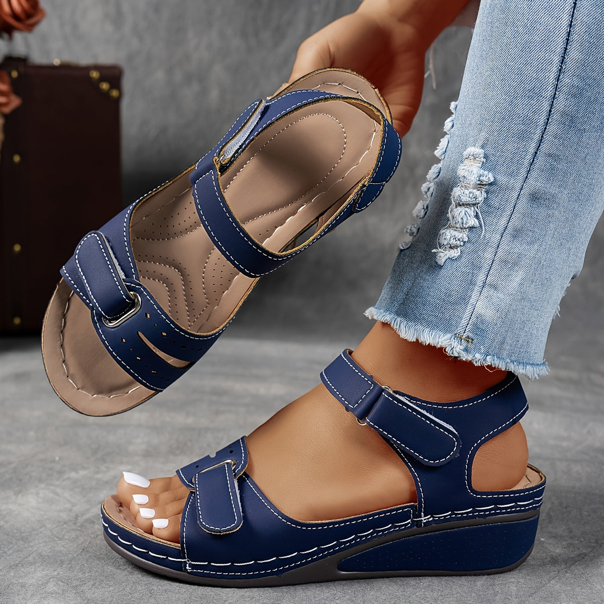 Bleu Marine / 12 (43 EU)