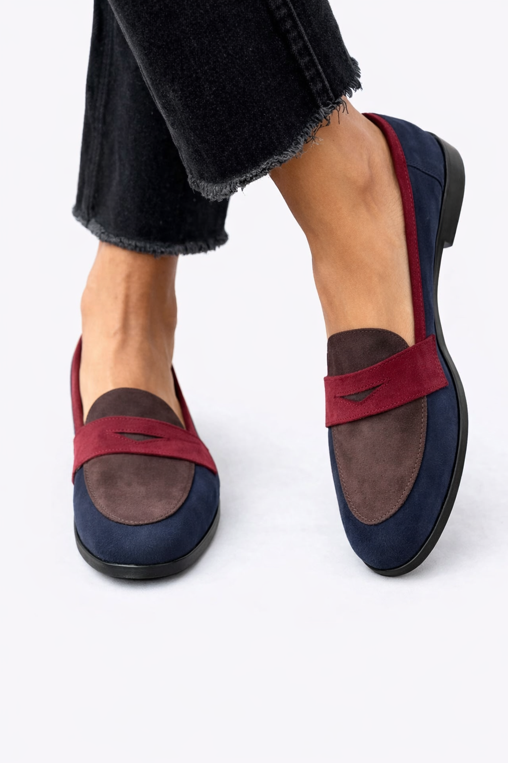 Bleu/Marron / 12 (43 EU)