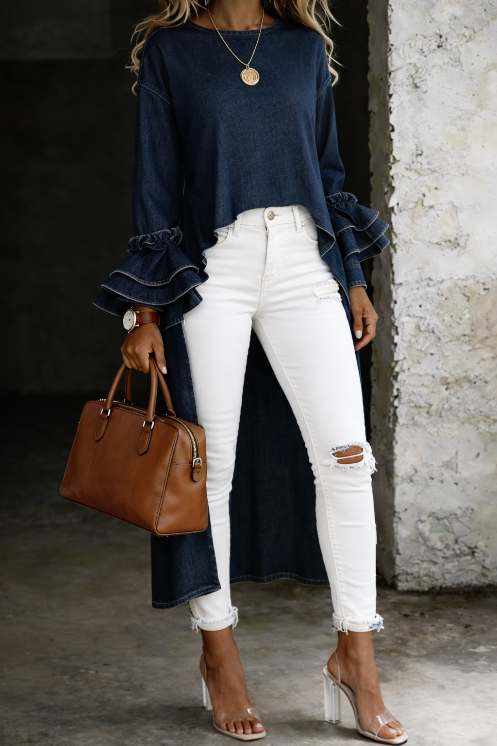Bleu marine / 3XL (48)