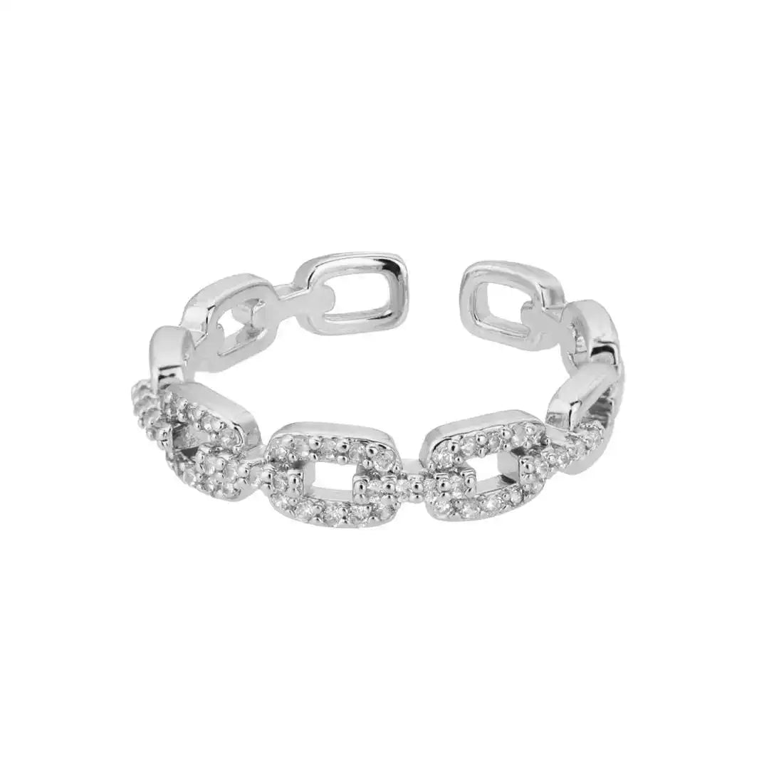 Or Blanc / Ajustable
