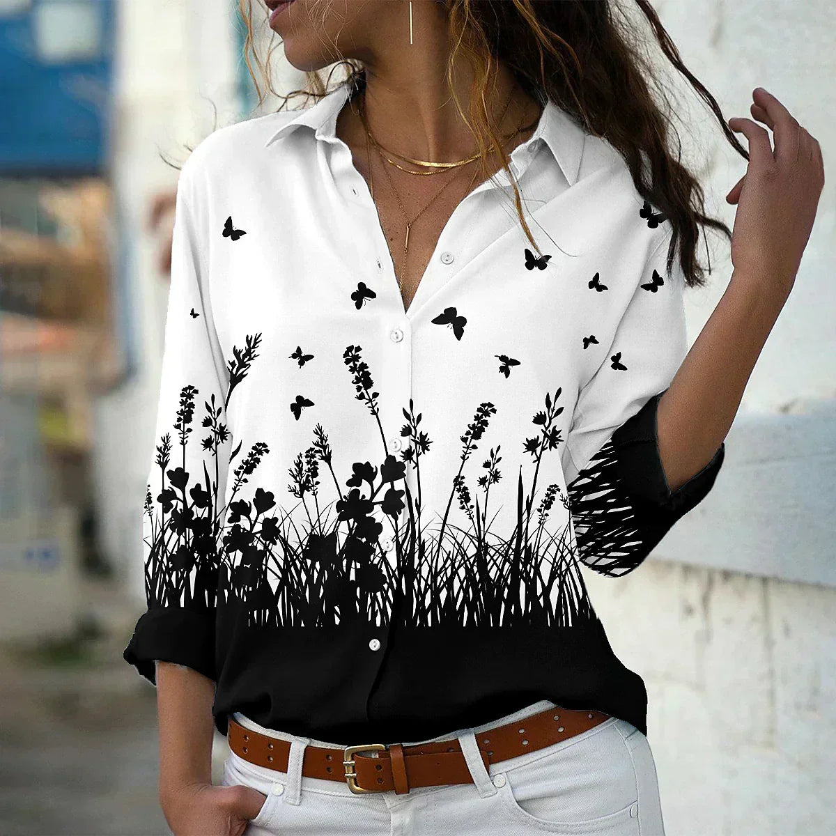 Blanc/Noir / 5XL