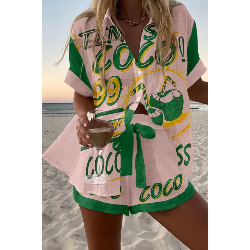 Rose/Vert / 5XL