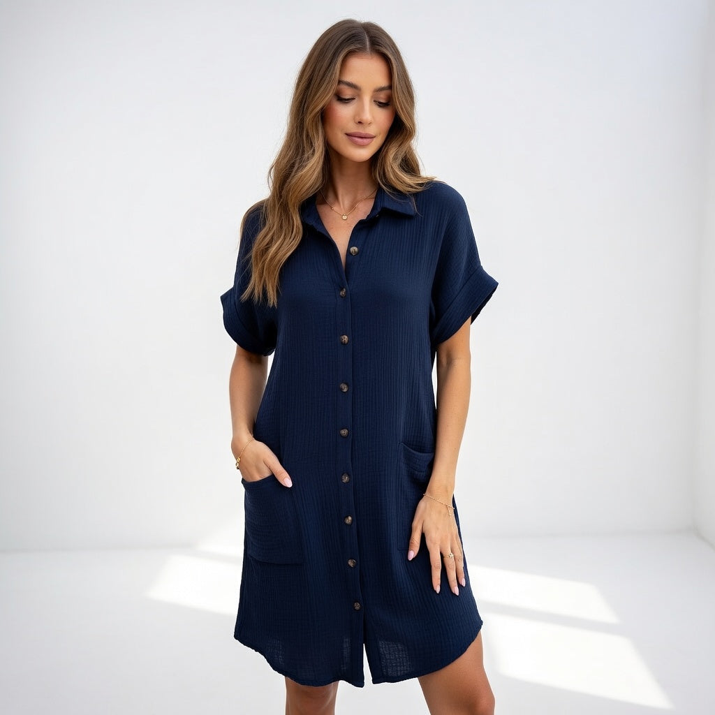 Bleu foncé / 5XL