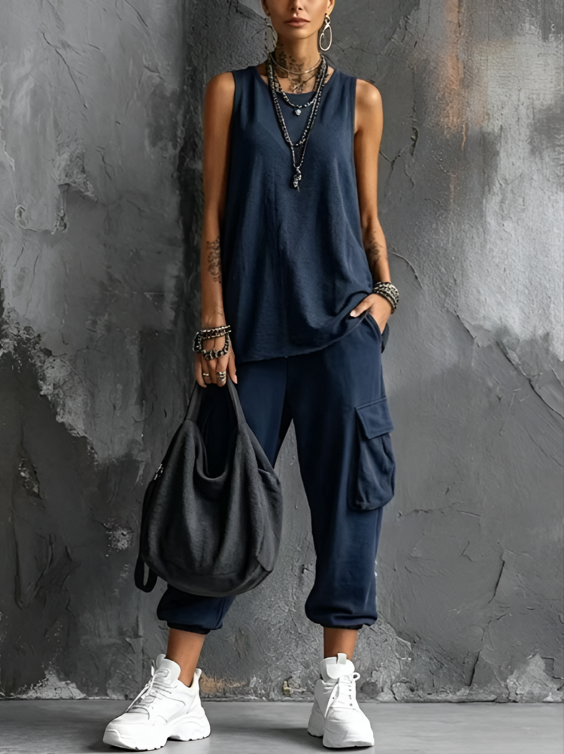 Bleu Foncé / 2XL