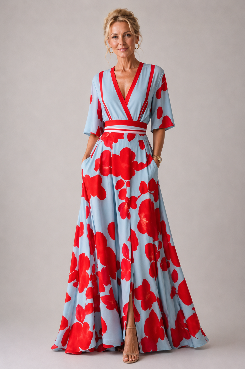 Rouge/Bleu / 2XL